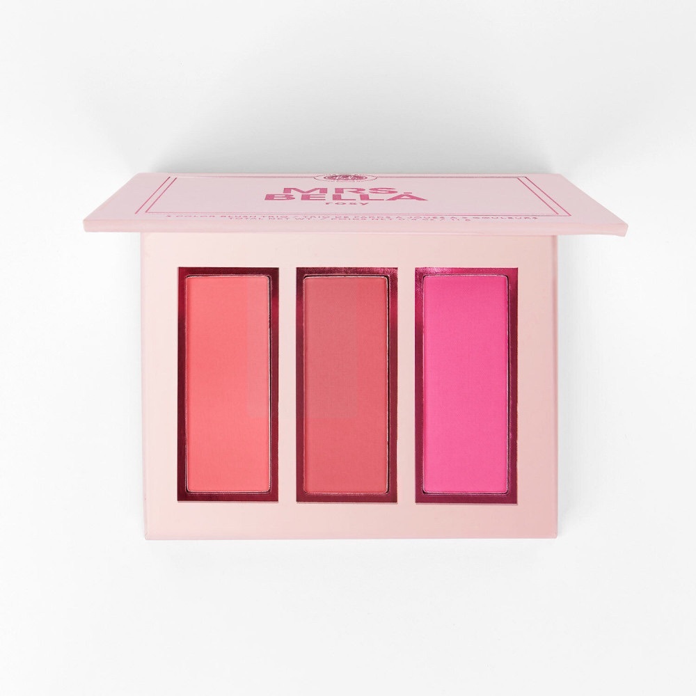 🖤BNIB BH Cosmetics Mrs. Bella Rosy Blush Trio🖤